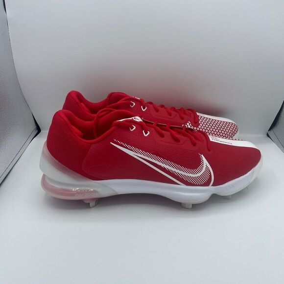 Nike Force Zoom Trout 7 Pro Metal Baseball Cleats Red MEN'S Size 14 CQ7224 602 - Picture 3 of 5
